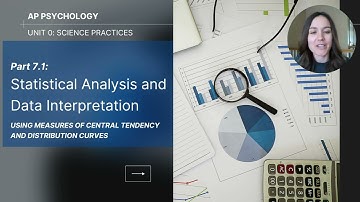 Unit 0 Part 7.1 Statistical Analysis and Data Interpretation (Updated 2025)