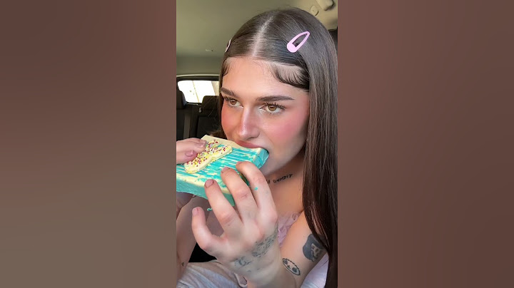 Tasting chocolate from Dubai