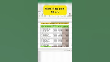 Tính tổng nhanh không cần dùng công thức trong Excel #Shorts #Study #reels #fyp #excel #exceltips