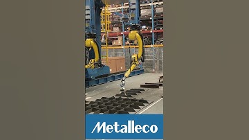METALLECO AI 3D Vision Gantry Robot – No Programming, No Fixtures, Zero Downtime, For Shipbuilding!