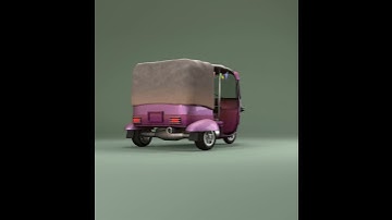 Rickshaw  #blender #animation