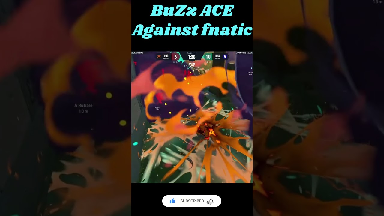 BuZz ace against fnatic!!!!