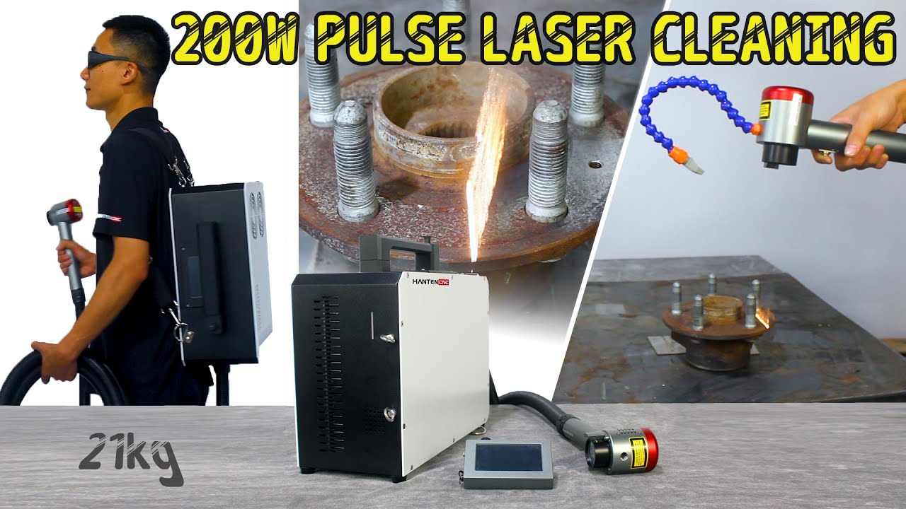 Pulse Fiber Handheld Laser Cleaning Machine For Paint And Rust Removal from  China manufacturer - Wuhan EETO Laser Equipment Co.,Ltd