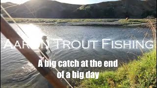 A BIG CATCH AT THE END OF A BIG DAY | FLY FISHING NEW ZEALAND | AARON TROUT FISHING
