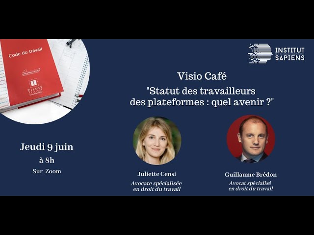 Statut des travailleurs des plateformes : quel avenir ?