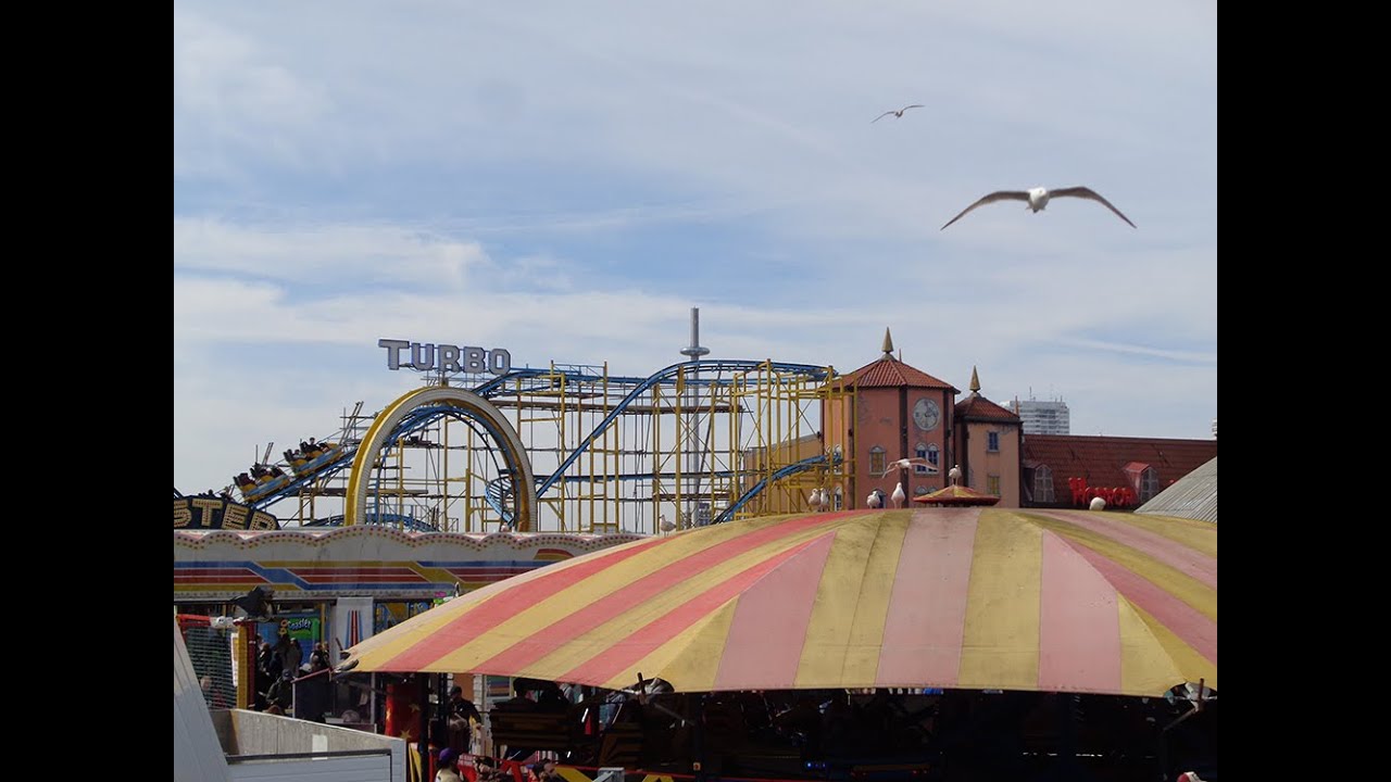 Brighton 4K - Brighton Palace Pier Amusement Park