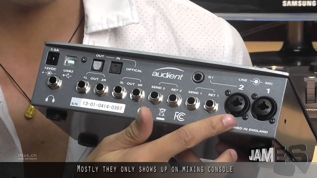 [iMus Tutorial] audient iD22 Chapter 1 - YouTube