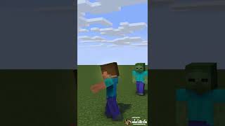 HEROBRINE IS UNSTOPPABLE! 👿🕳️ 1v5 Zombie Void Attack #Minecraft