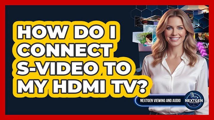How Do I Connect S-Video To My HDMI TV?