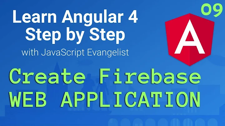 Angular 2 Connect to Firebase Database ⚛️: video #09