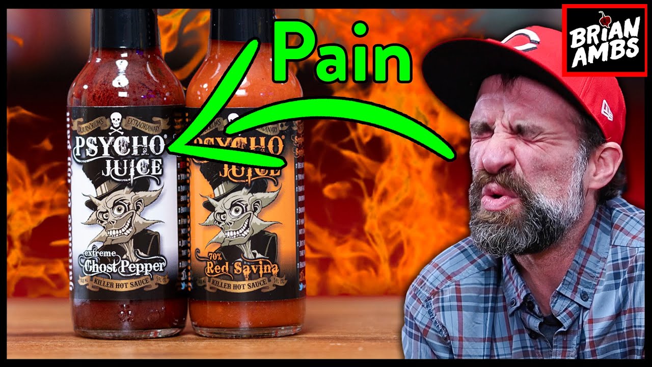 The HOTTEST Sauce In The UK (Psycho Juice)