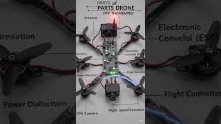 Parts of dron #viral