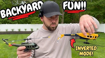 UH-1 Huey RC Helicopter - First Time Flying This Brand’s RC