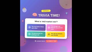 What is 'mid-market rate'? #Shorts #CurrencyTrivia