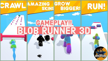 BLOB RUNNER 3D!! GAMEPLAY!![Lv 1- 20]