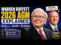 Warren Buffett 2026 AGM Explained | Greg Abel Future CEO? Berkshire Meeting Insights