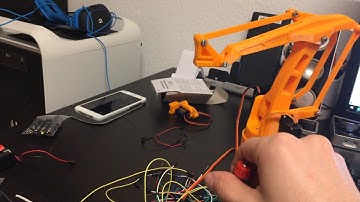 First test   EEZYbotARM MK2