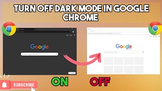 How to Enable or Disable Dark Mode in Google chrome || How to turn off dark mode google chrome
