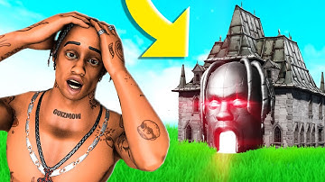 MAISON HANTÉE de TRAVIS SCOTT sur FORTNITE !!