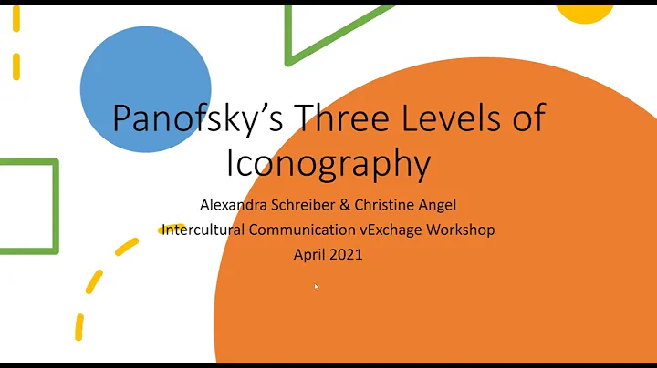 Panofsky's Three Level's of Iconography