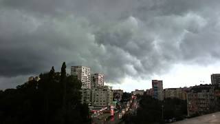 Storm timelapse over Sofia, Bulgaria