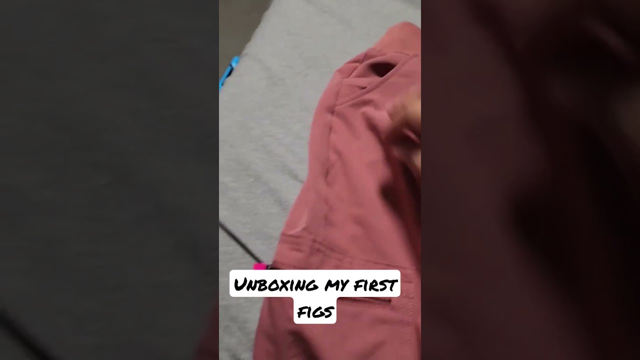 Unboxing My First Set Of Figs Scrubs Happy Nurses Week Nurse Figsscrubs