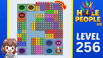 Hole People Level 256 Solution Walkthrough
