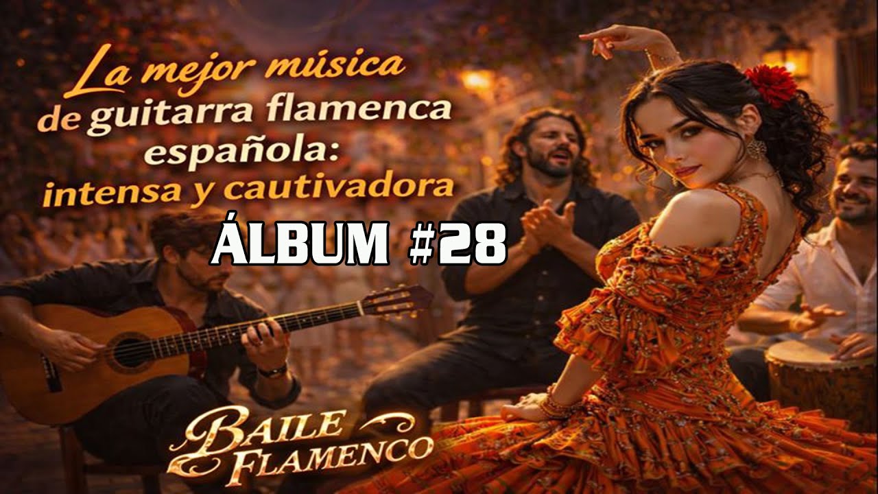 Las mejores piezas para guitarra flamenco N.°28 | Melodías ardientes que te harán querer bailar