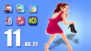 Ocean Settler, Slow Mo Shoot !, Slice Rush 3D, Walk of Shame 3D, Flowers Shop | New Games Daily screenshot 2