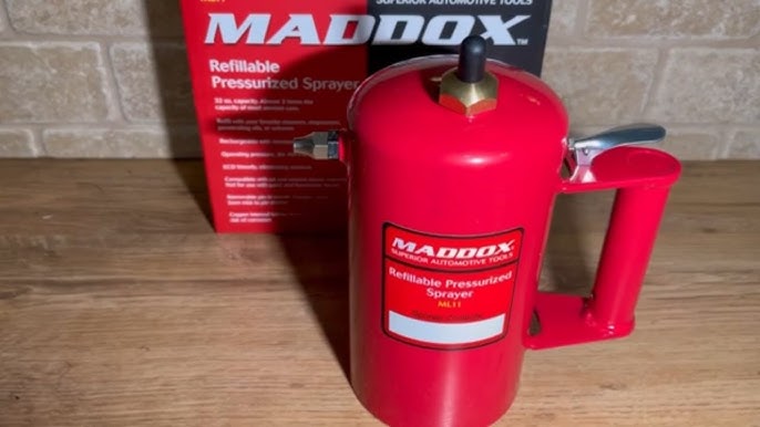 Any recommendations for a pressurized sprayer for brake cleaner?