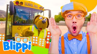 all aboard bus blippi songs educational songs kids