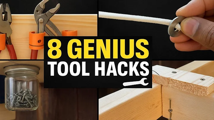 8 Genius DIY Tool Hacks That’ll Transform Your Workshop Forever! 🔧🪚 (Smart Ideas Anyone Can Try)