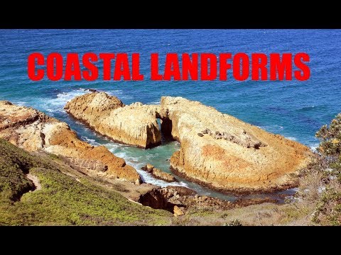 How are Coastal Landforms made by Erosion