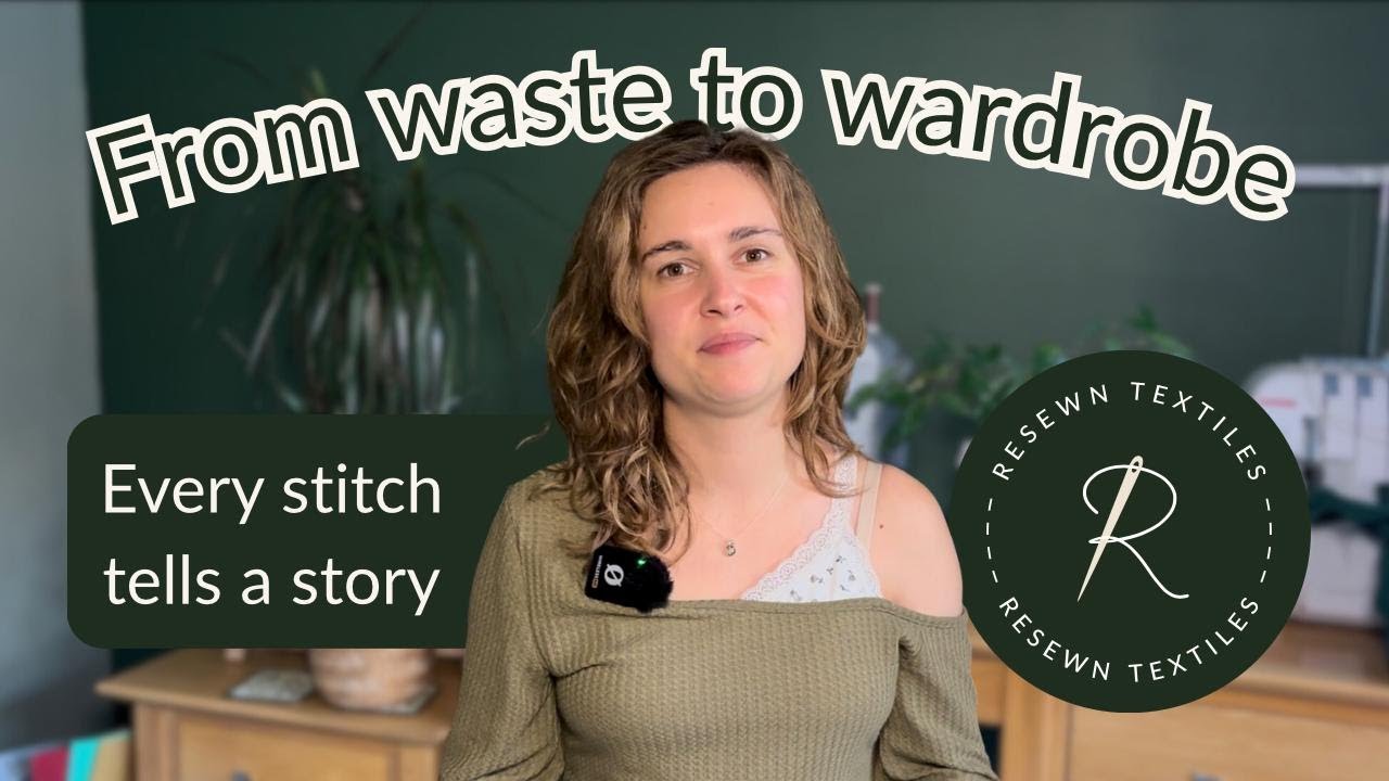 Quitting Fast Fashion to Start an Upcycling Business | The Birth of Resewn Textiles 🌿
