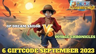 6 Giftcode September 2023‼️Perbedaan OP Voyage Chronicles Vs OP Dream Sailor 🔥 screenshot 4
