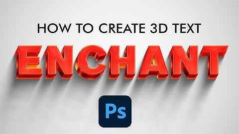Creating Stunning 3D-Style Text in Photoshop: A Step-by-Step Guide | Photoshop Tutorial