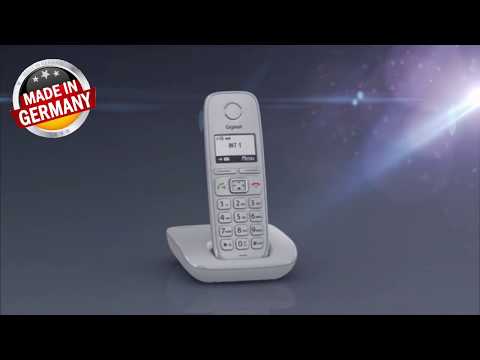 Gigaset E310: видео обзор DECT-радиотелефона
