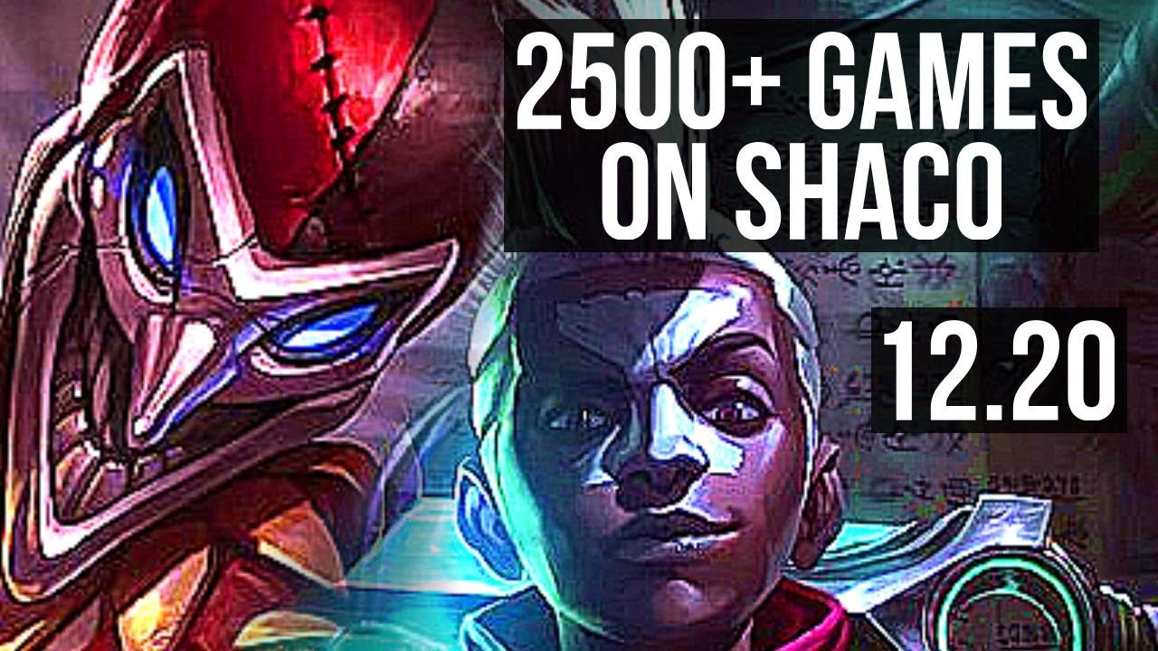 SHACO vs EKKO (JNG) | 4.5M mastery, 4/0/7, 2500+ games | KR Master | 12.20