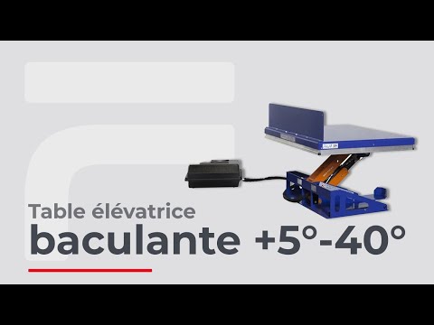 Table élévatrice-basculeur 1500 kg