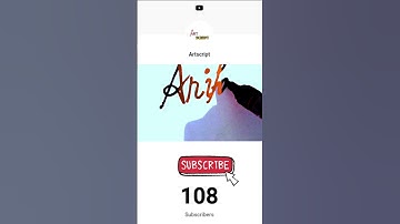 SHARE YOUR LOVELY NAMES 🌹📝🥰#calligraphy #drawingyourname  #writingmyviewersnames