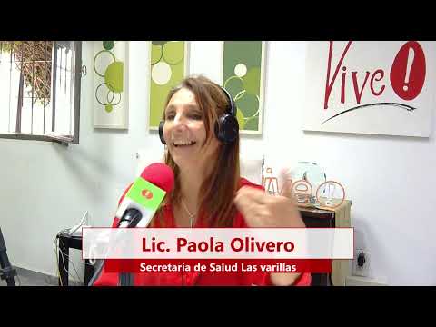 Lic. Paola Olivero Secr. de Salud Las Varillas
