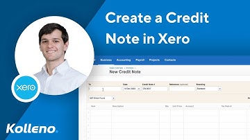 Xero | Create a Credit Note in Xero