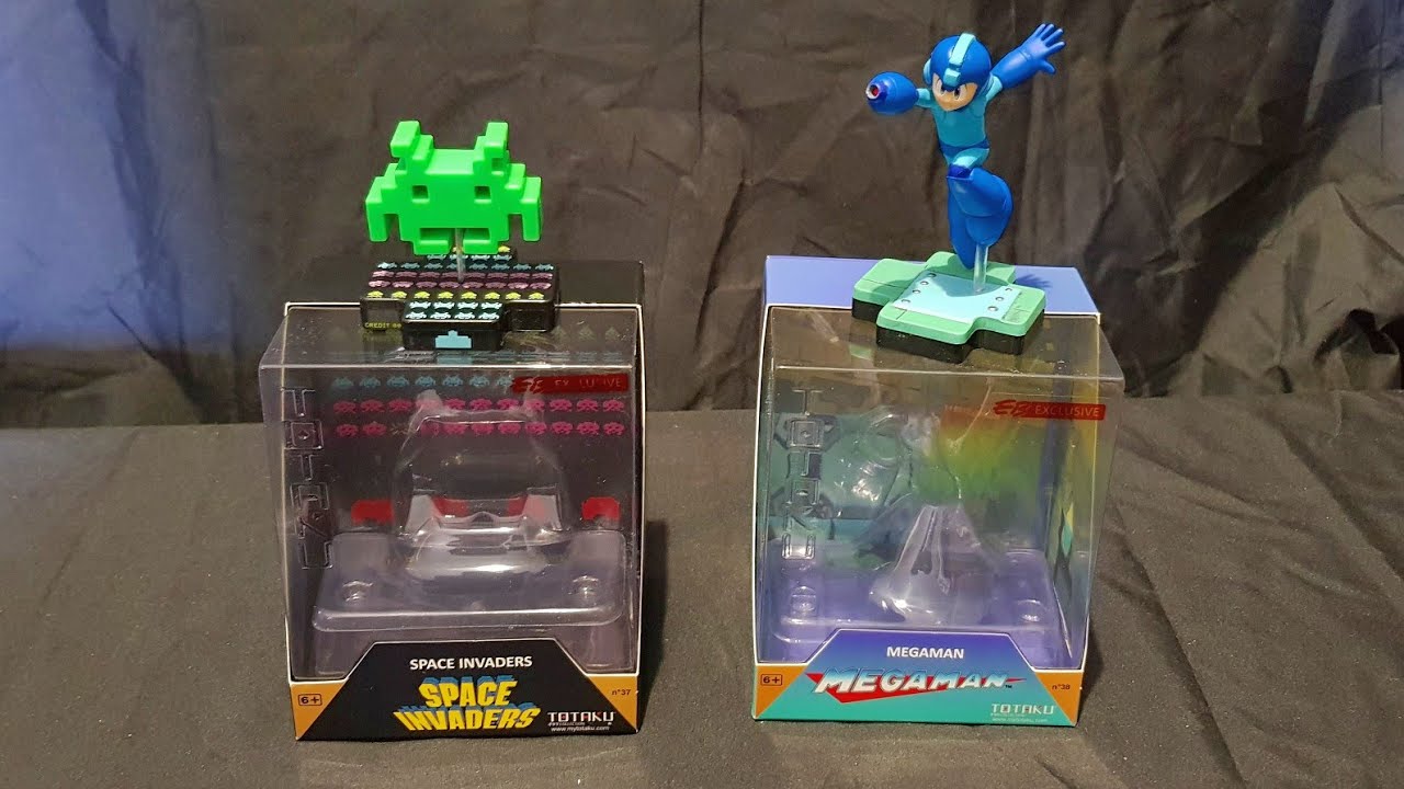 Unboxing: Space Invaders and Megaman Totaku - YouTube
