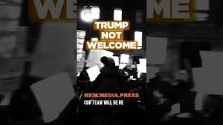 🎥 Real Media Exclusive: Live coverage of the “Trump Not Welcome” demonstration.