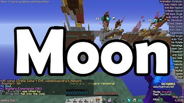 Moon X - Hacking on Hypixel Skywars #4 - [PAID HACKED CLIENT]