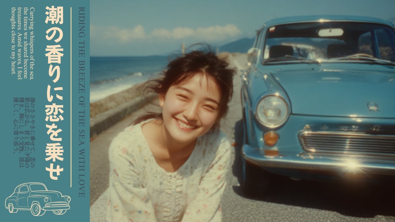 Seaside Drive Music | 1980s Japanese City Pop | Chill, Drive