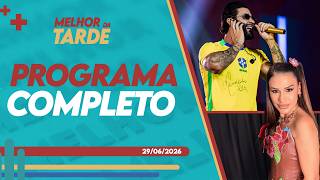 Leo Dias interviews Gusttavo Lima and Simone Mendes; watch it | MELHOR DA TARDE - 06/29/2026
