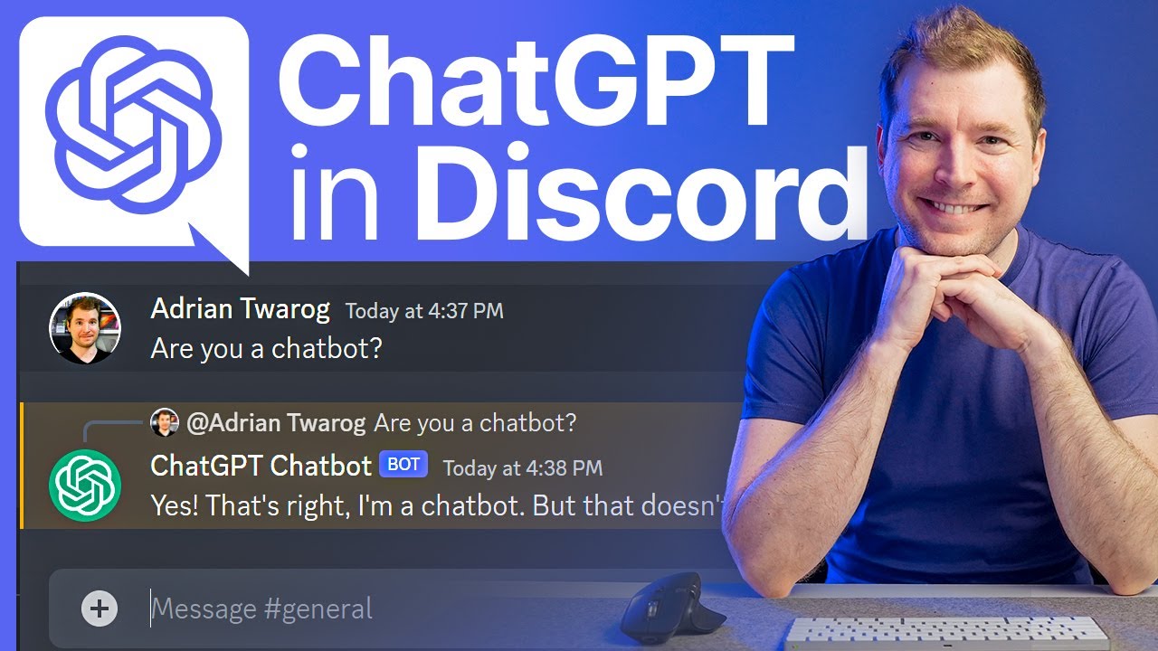 ⁣How to use ChatGPT on Discord - AI Chatbot Tutorial