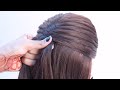 3 new ponytail hairstyle for party | hairstyle for one piece | dutch braid, fishtial braid ponytail