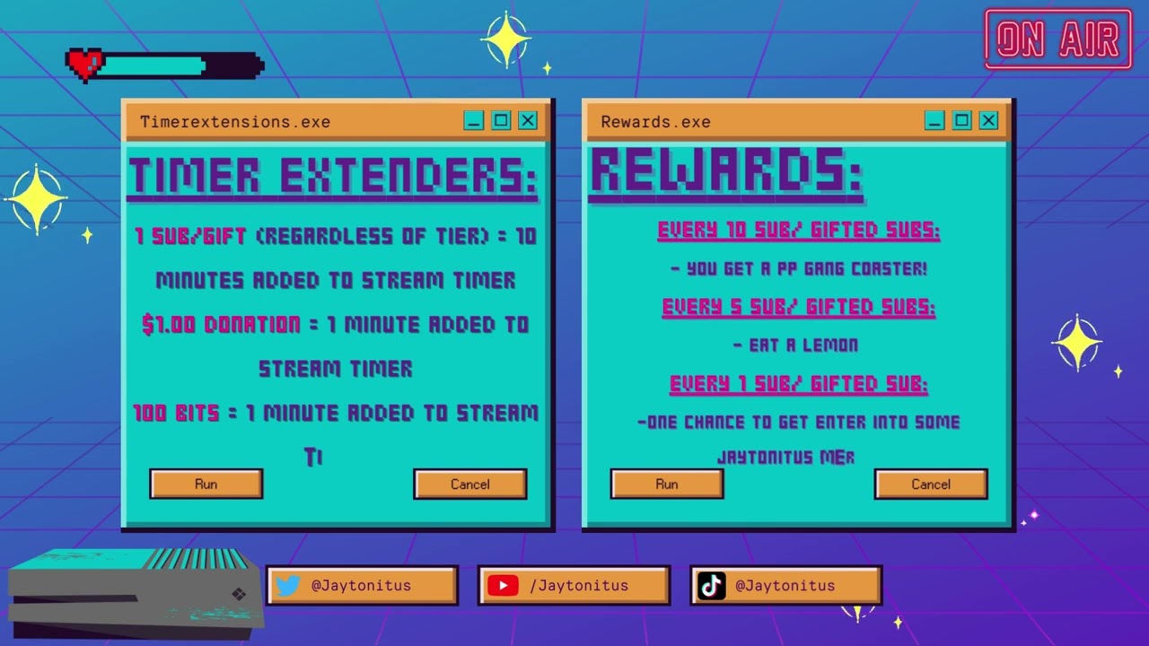 Jaytonitus Streamaversary Announcement 2024